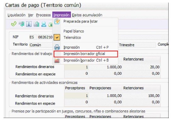 Todo sobre las Cartas de Pago – Modelo 111