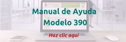 ¿Cómo generar el Modelo 390?