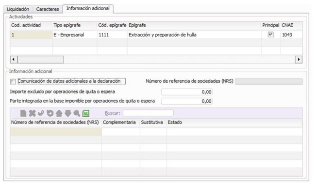 Últimas novedades de la versión 2016.85.003 de Sociedades