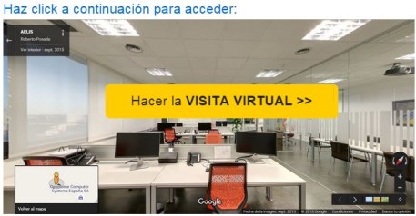 botón visita virtual AELIS Madrid