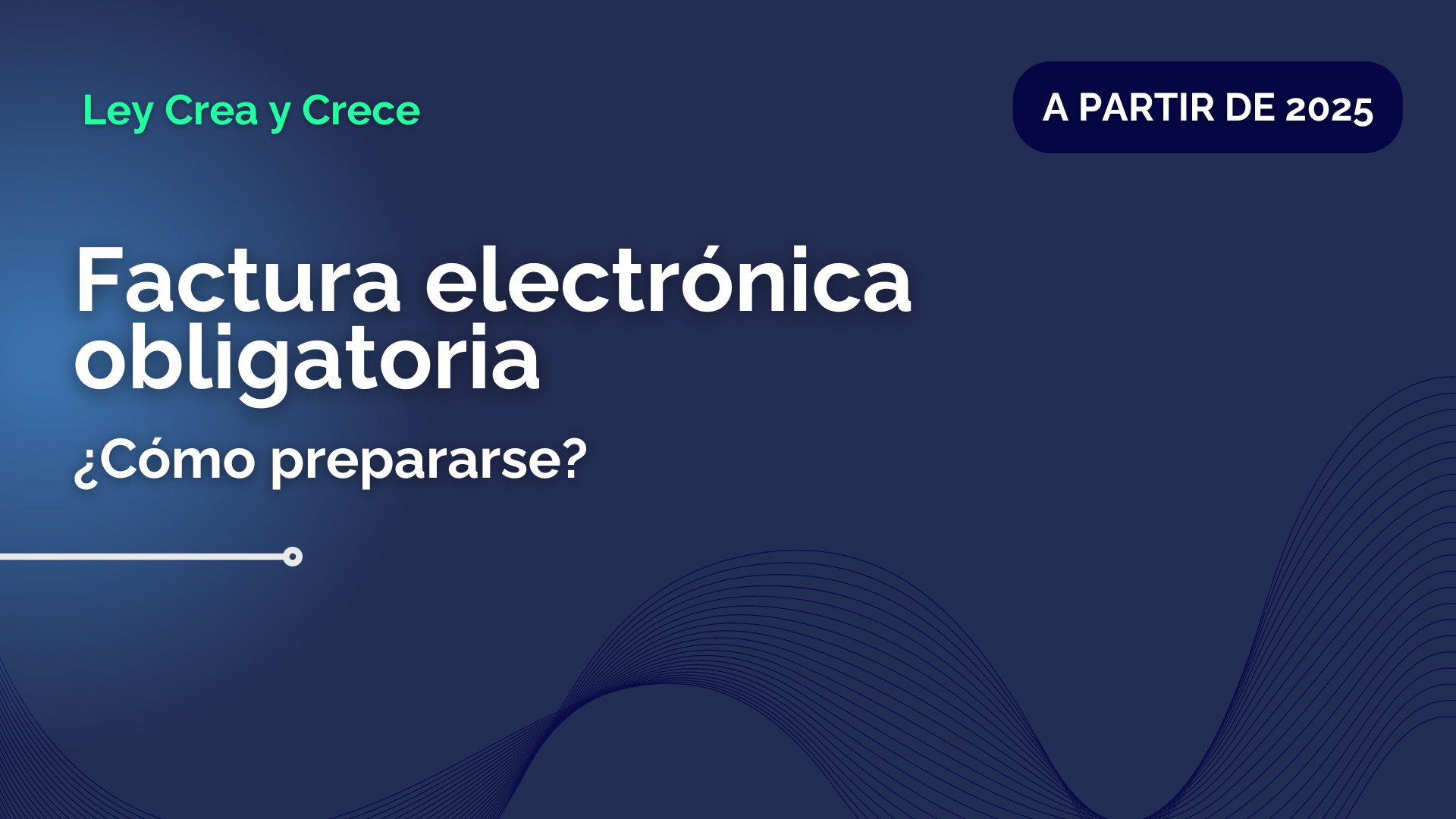 Factura electrónica obligatoria