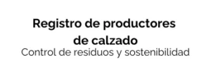 Registro de productores de calzado