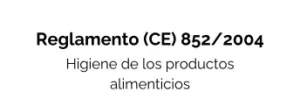 Reglamento CE software 852